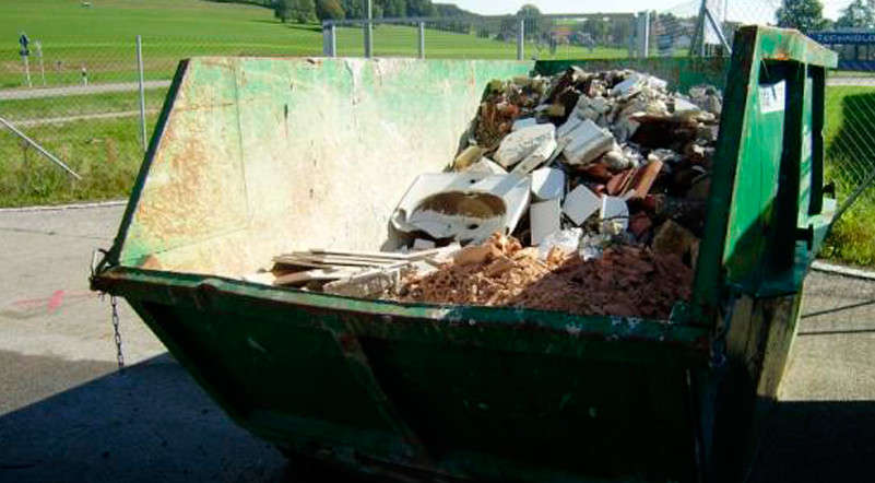Вывоз строительного мусора в пухто